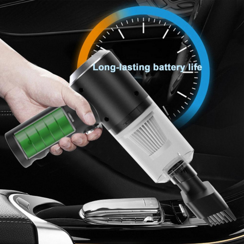 Cordless Mini Vacuum – Sucks Up Car Crumbs, Pet Hair & Desk Mess in Seconds