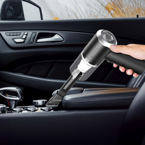 Cordless Mini Vacuum – Sucks Up Car Crumbs, Pet Hair & Desk Mess in Seconds