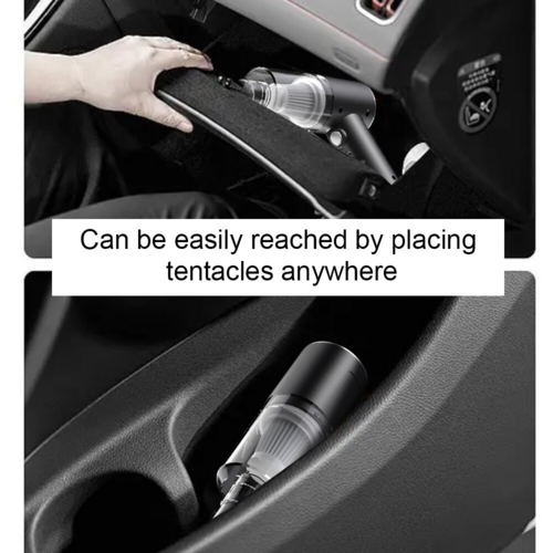 Cordless Mini Vacuum – Sucks Up Car Crumbs, Pet Hair & Desk Mess in Seconds