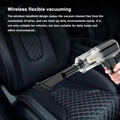 Cordless Mini Vacuum – Sucks Up Car Crumbs, Pet Hair & Desk Mess in Seconds