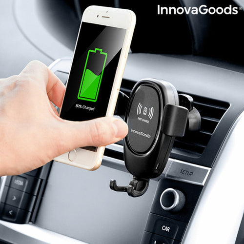 Mobile Phone Holder with Wireless Charger for Cars