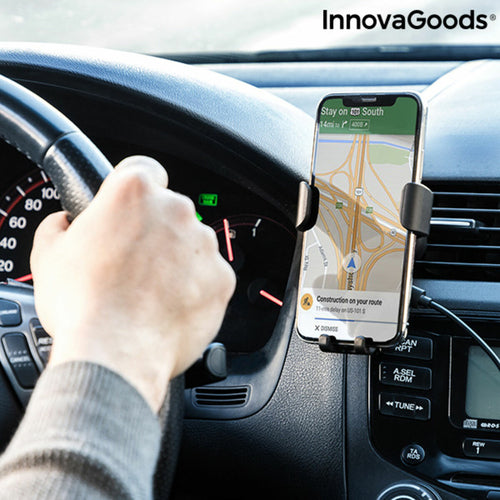 Wireless Charging Car Mount – Hands-Free & Auto-Grip