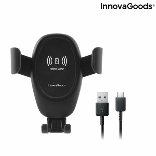 Wireless Charging Car Mount – Hands-Free & Auto-Grip