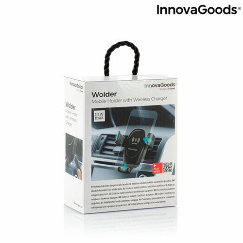 Wireless Charging Car Mount – Hands-Free & Auto-Grip