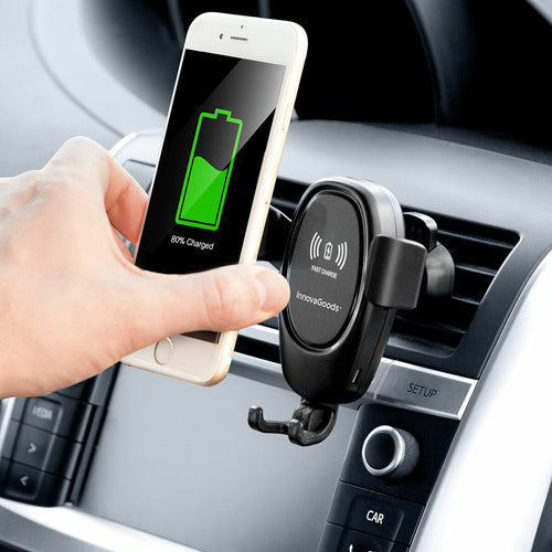 Wireless Charging Car Mount – Hands-Free & Auto-Grip