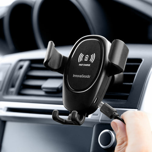 Wireless Charging Car Mount – Hands-Free & Auto-Grip