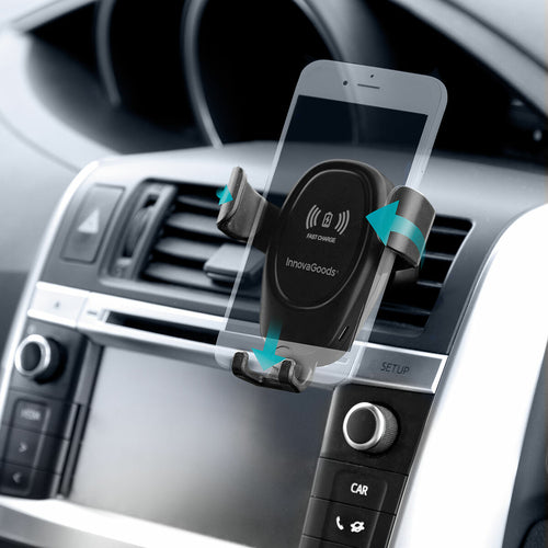 Wireless Charging Car Mount – Hands-Free & Auto-Grip