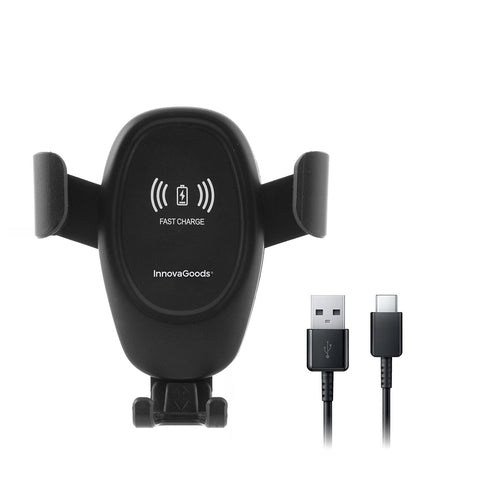 Wireless Charging Car Mount – Hands-Free & Auto-Grip