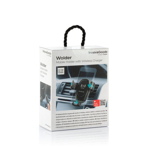 Wireless Charging Car Mount – Hands-Free & Auto-Grip